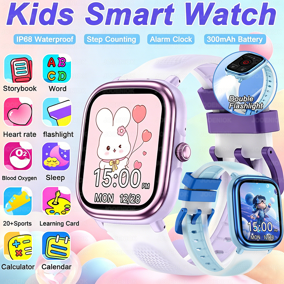 Smartwatch Watches Birthday Gift For Girls - Nouvelle Montre Connectée 2026 pour Enfants