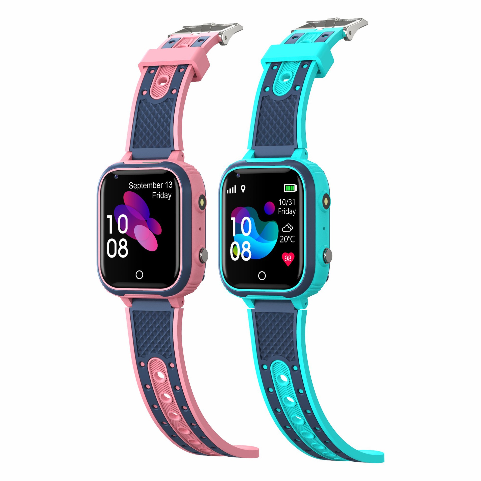 Smartwatch Watches Kids - Montre connectée pour enfants, moniteur de