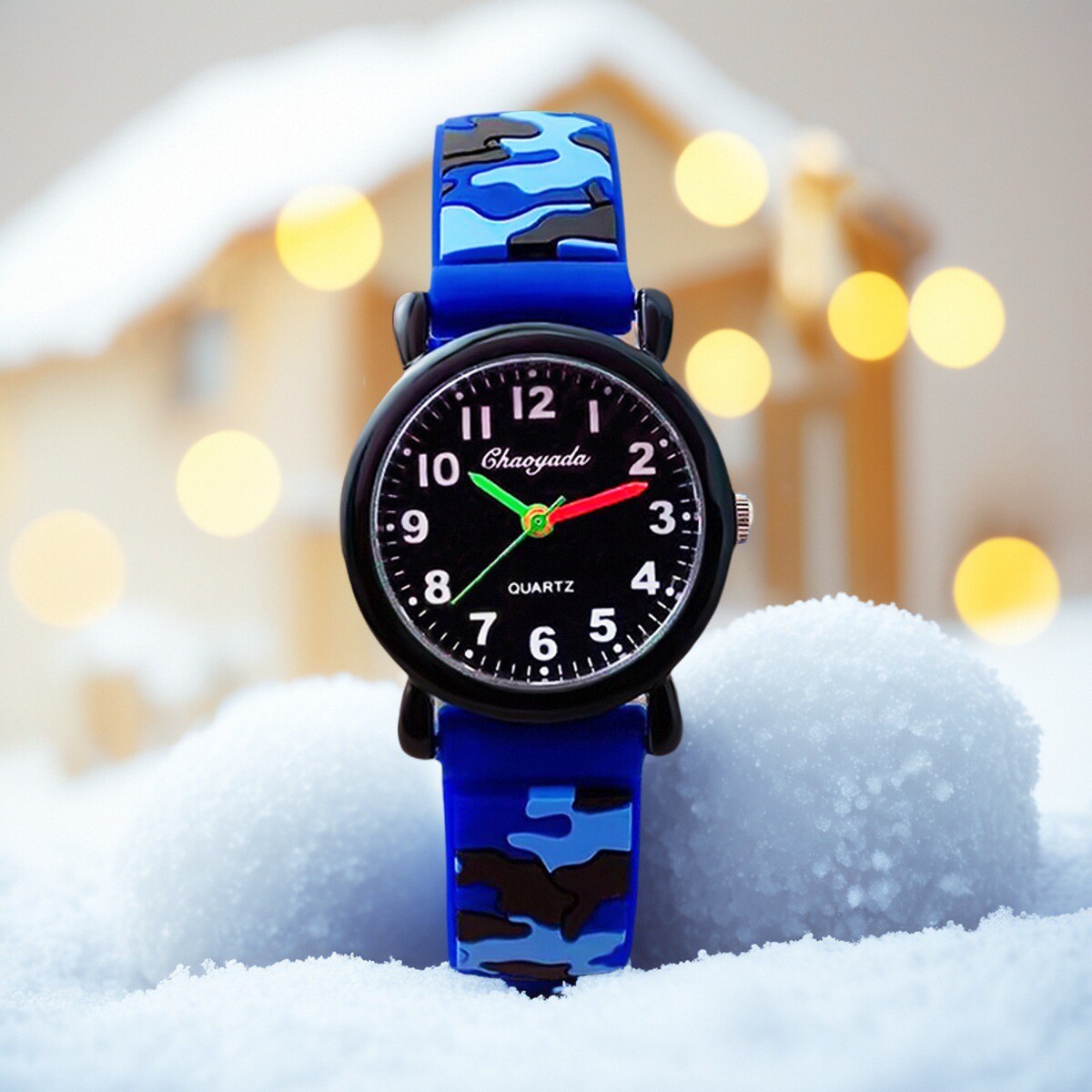 Smartwatch Watches Kids - Montres-bracelets à quartz analogiques pour enfants