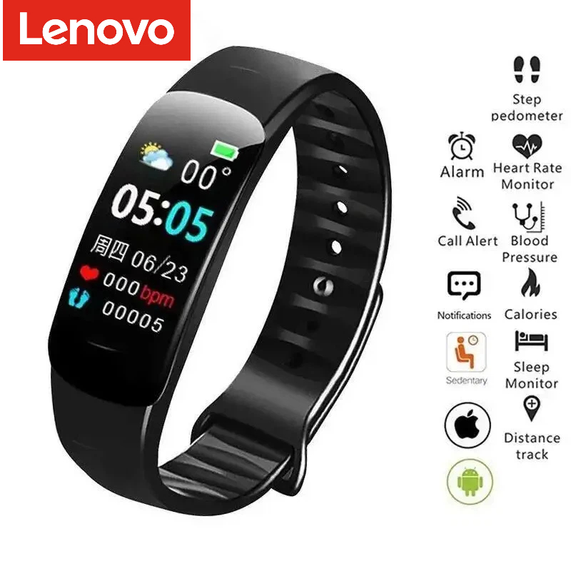 Smartwatch Professional Watches For Men - Lenovo C1 Plus montre intelligente hommes