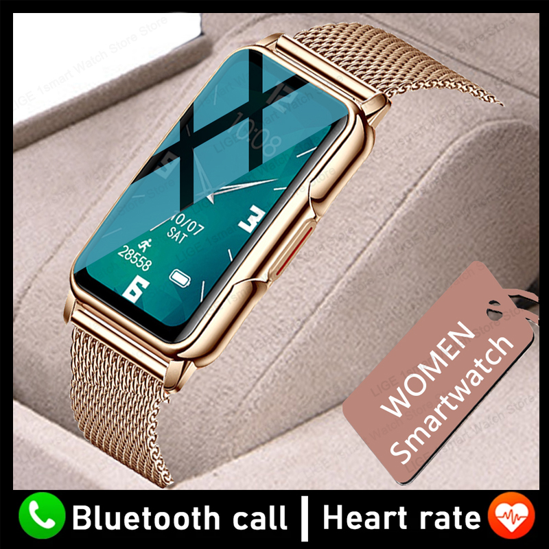 Smartwatch Branded Watches For Women - LIGE-Montre intelligente étanche pour femme, surveillance
