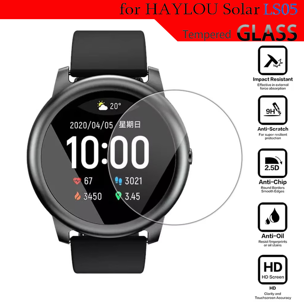 Solar Powered Watch - Verre trempé pour HayLou Solar LS05,