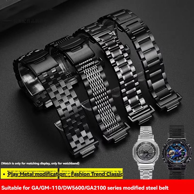 Casio Watch G-Shock Dw-5600 - Bracelet de montre en acier inoxydable