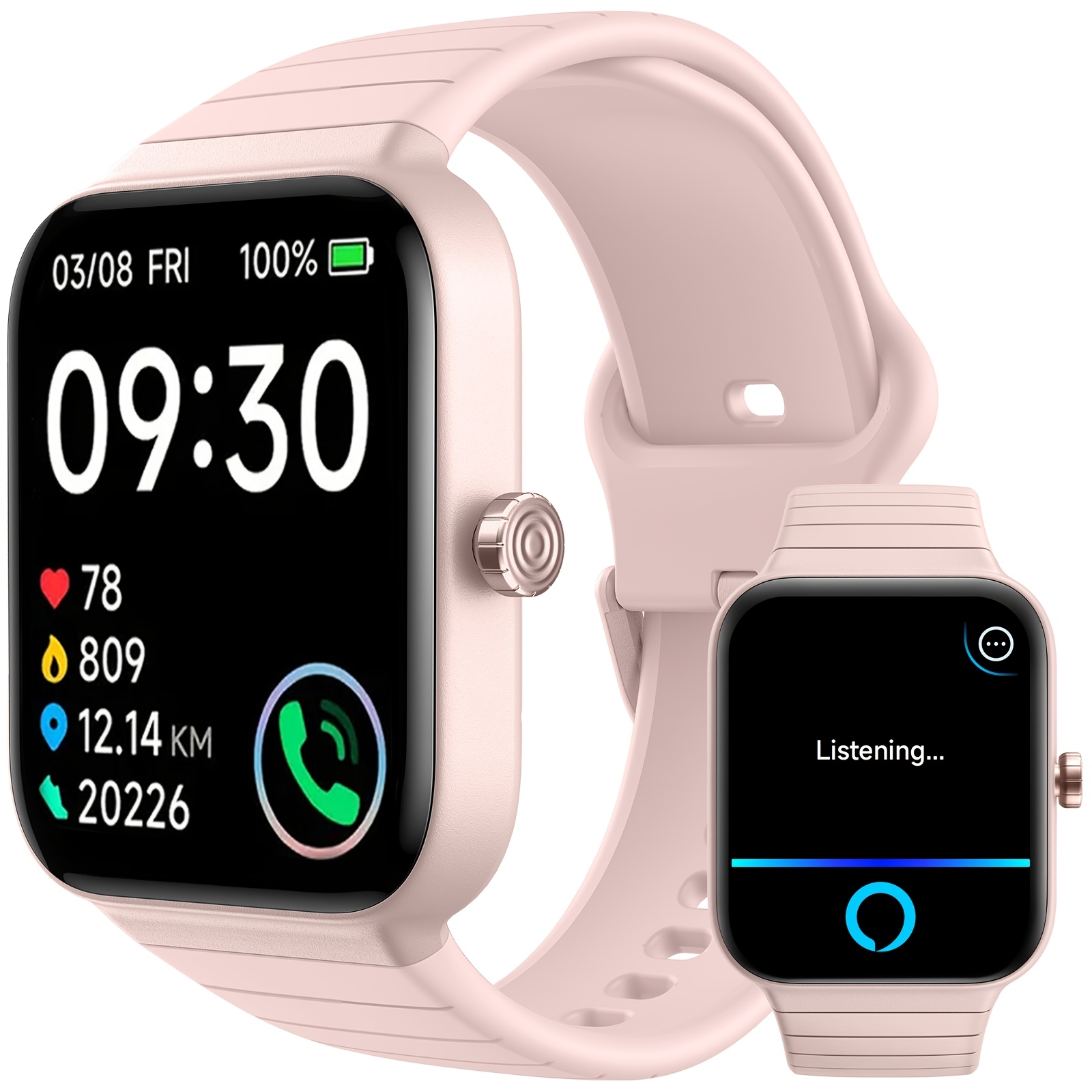 Smartwatch Iphone Watch For Men - Montre connectée ultra intelligente, appareil portable