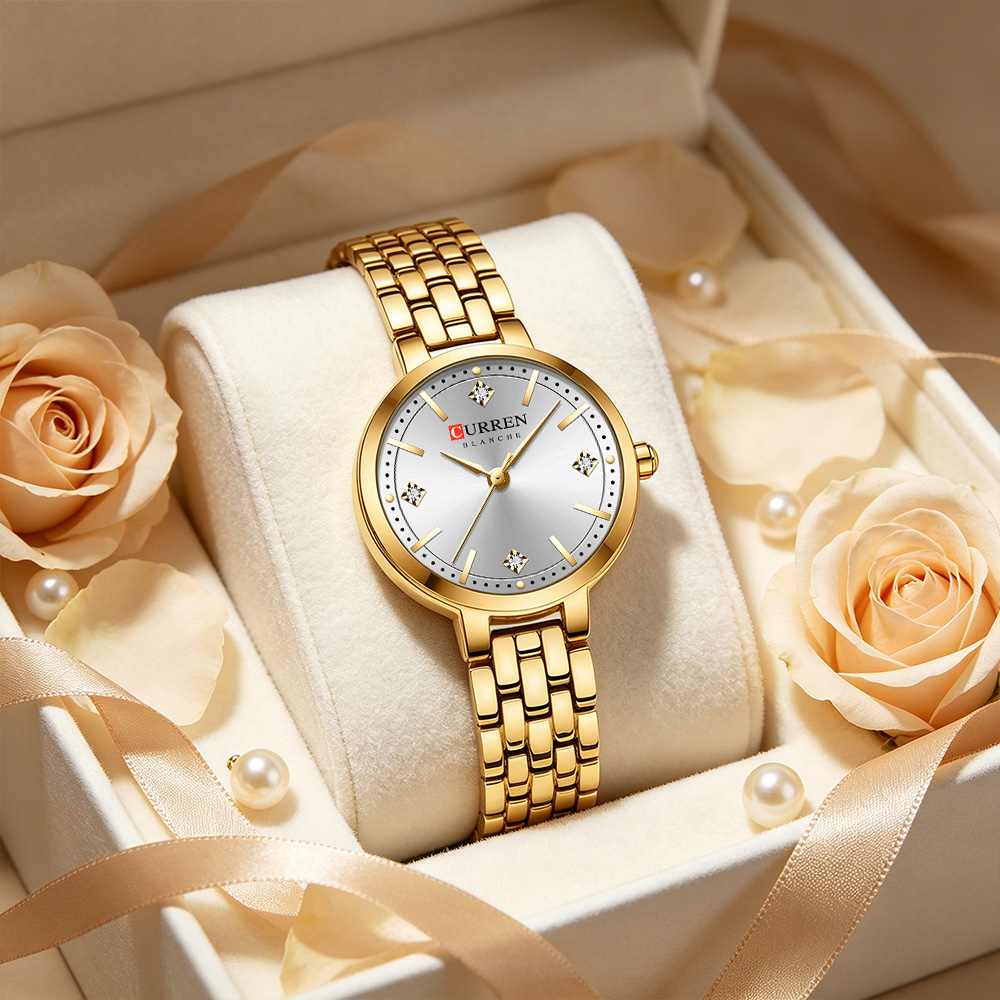 Minimalist Thin Watch - Montre-bracelet fine et minimaliste pour femme