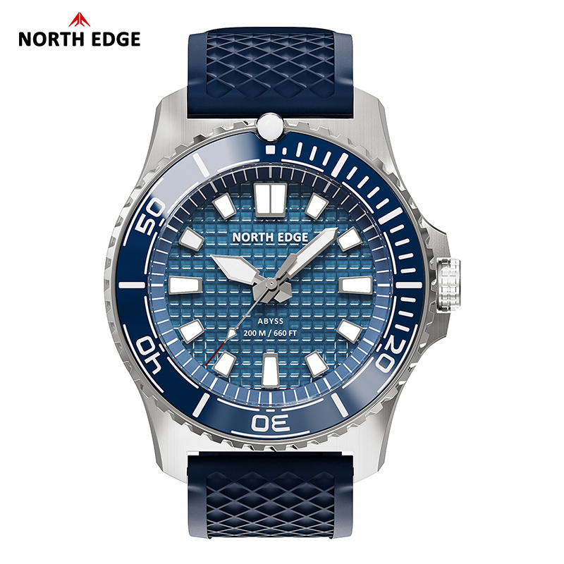 Solar Powered Watch - NORTH EDGE ABYSS Montre de Plongée