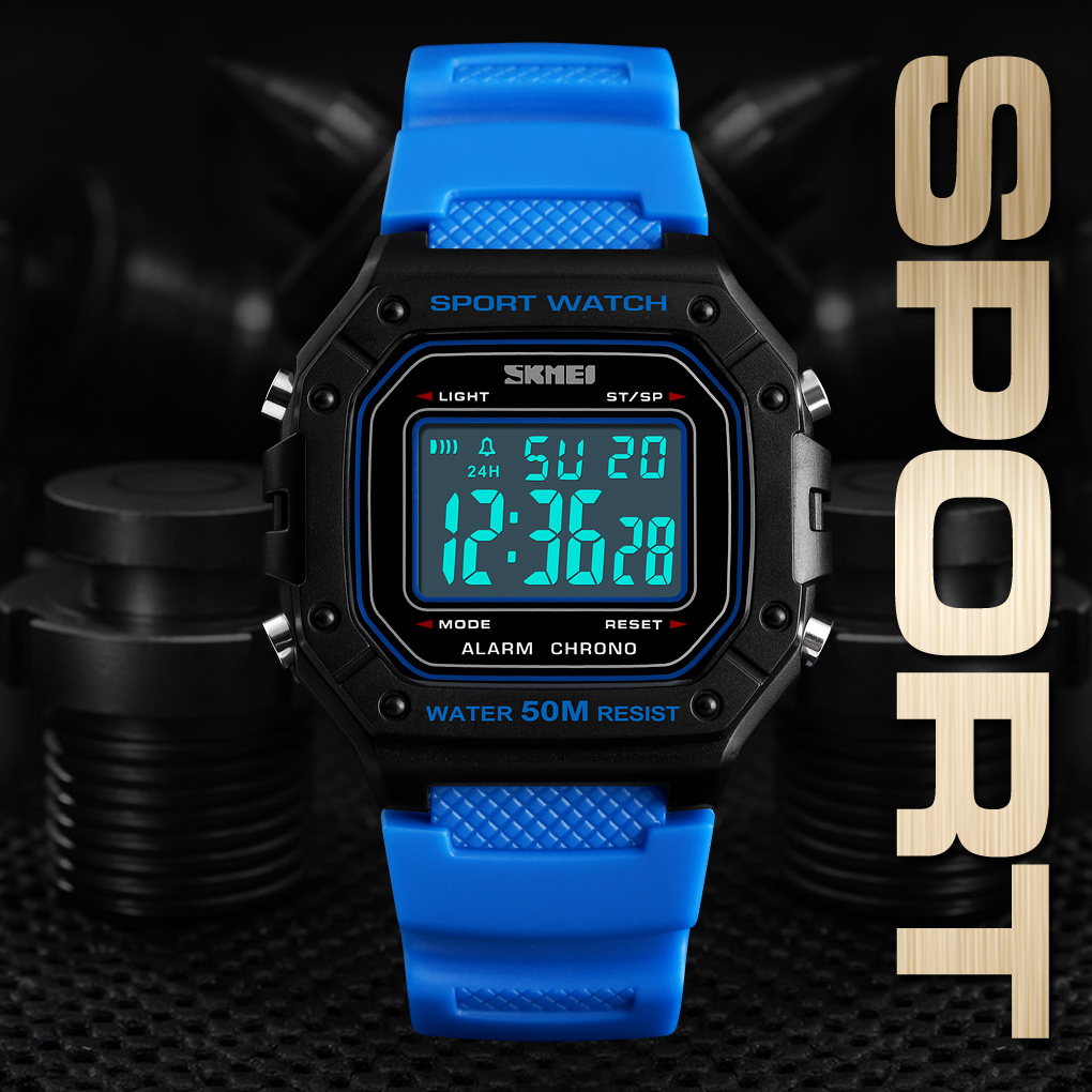 SKMEI-Montre numérique de spor - Tide Watch Surf avis et prix