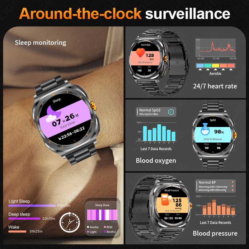 LIGE 2025 montre sans fil écou - Smartwatch Sports Watches For Women avis et prix