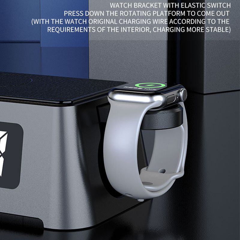 Chargeur sans fil Qi 15W avec  - Watch Xs8 avis et prix