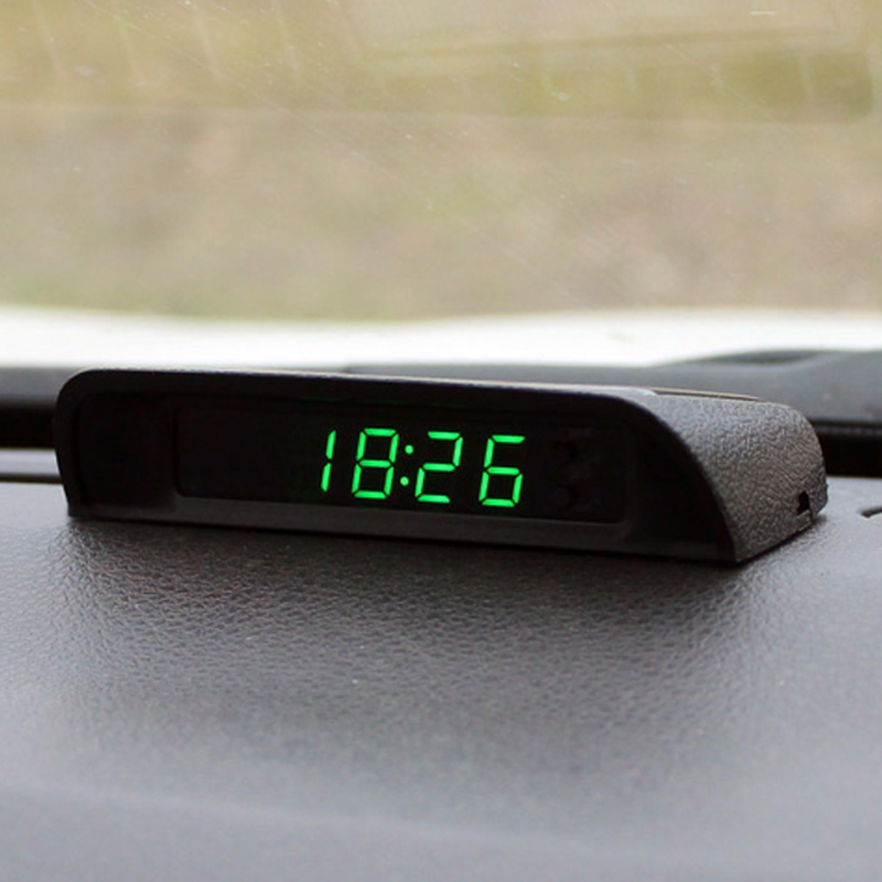 Horloge de voiture solaire, th - Solar Powered Watch avis et prix