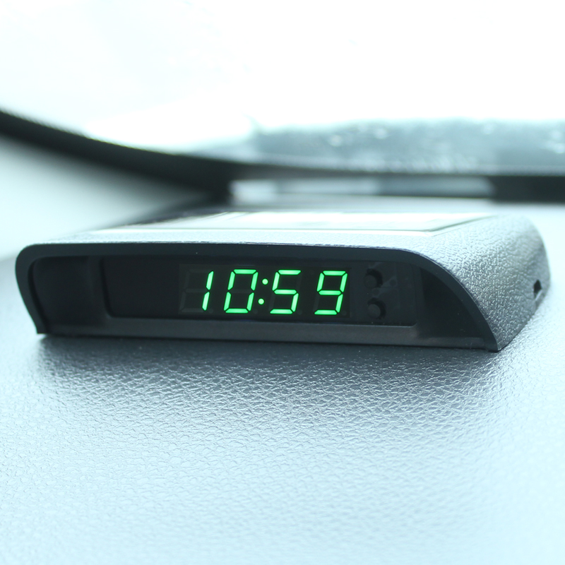 Horloge de voiture solaire, th - Solar Powered Watch avis et prix
