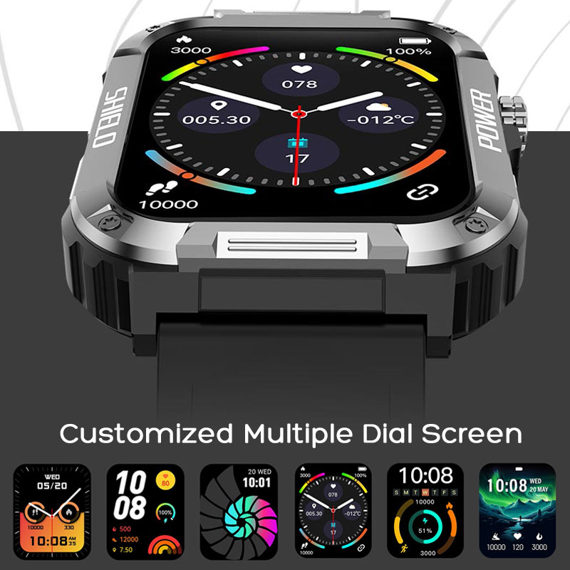 Montre connectée pour hommes e - Smartwatch Iphone Watch For Men avis et prix