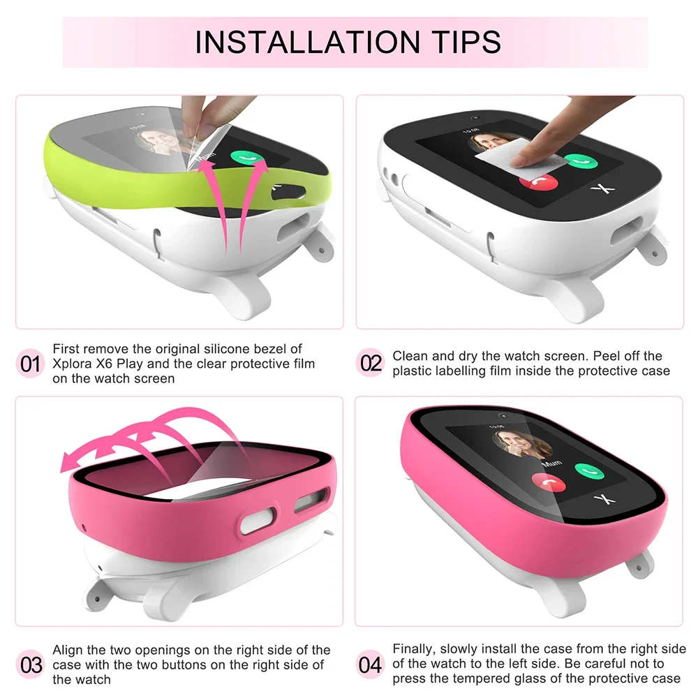 Étui pour Xploar X6 Play enfan - Smartwatch Watches Kids avis et prix
