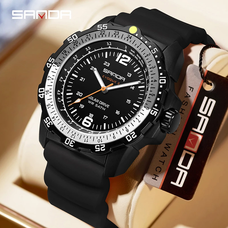 SANDA – montre de luxe à énerg - Solar Powered Watch avis et prix