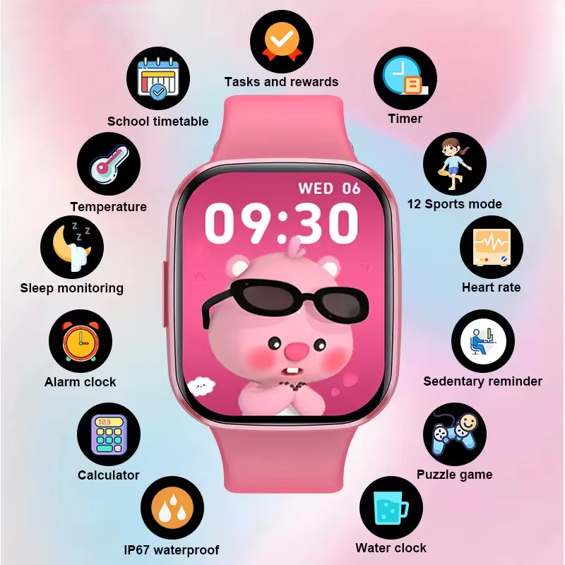Étudiant montres intelligentes - Smartwatch Watches Birthday Gift For Girls avis et prix