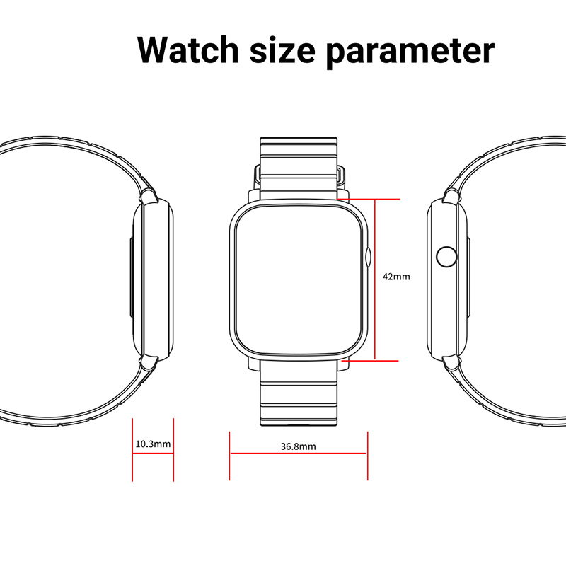 Montre connectée de sport pour - Smartwatch Iphone Watch For Men avis et prix