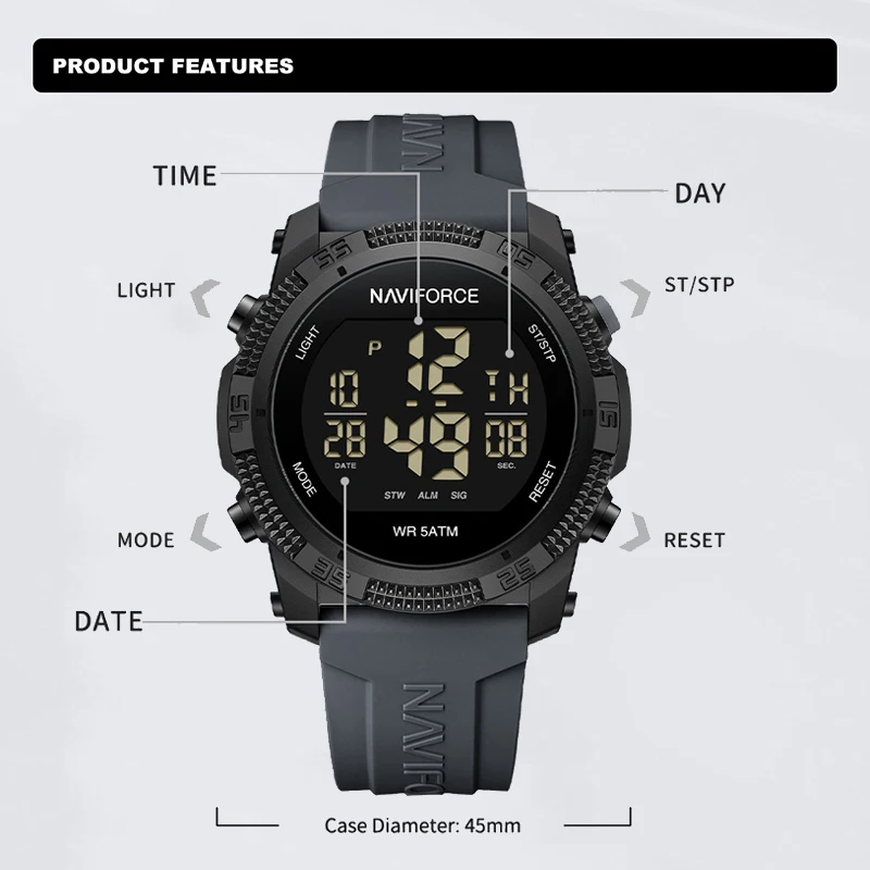 Nouvelle montre-bracelet élect - Tide Watch Surf avis et prix