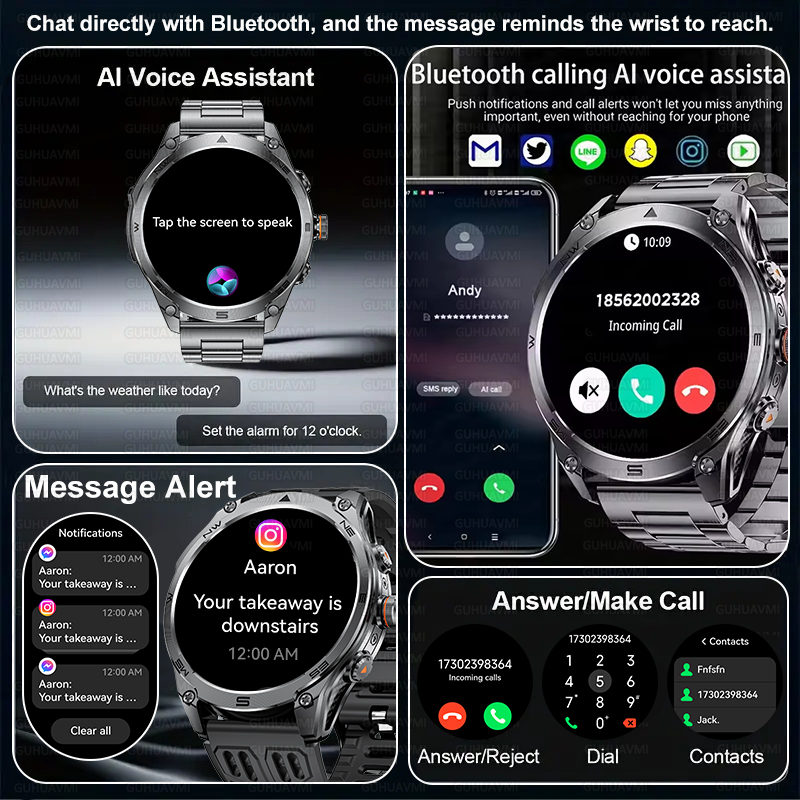Nouvelle montre intelligente d - Smartwatch Professional Watches For Men avis et prix