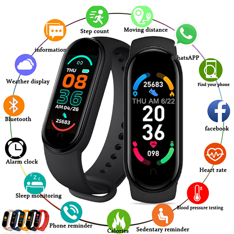 Montre connectée M6 pour homme - Smartwatch Iphone Watch For Men avis et prix