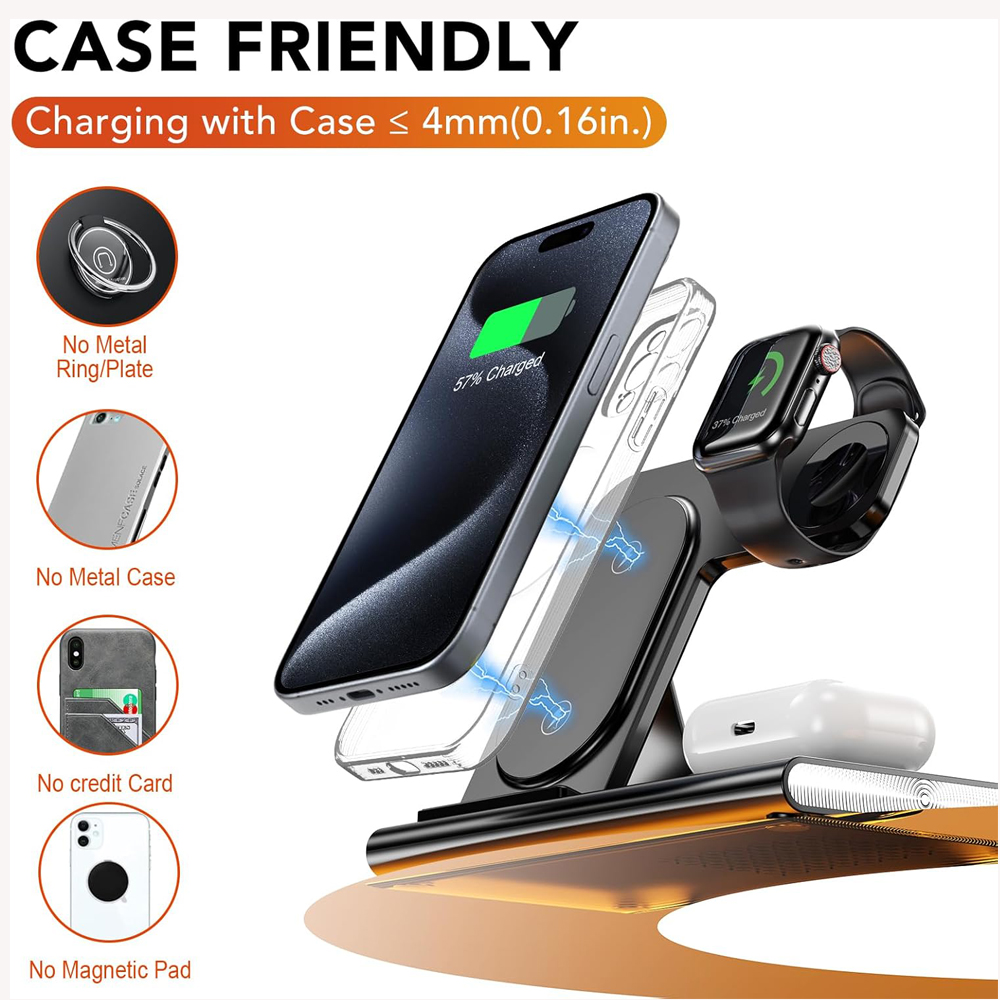 Station de charge pliable 3 en - Watch Xs8 avis et prix