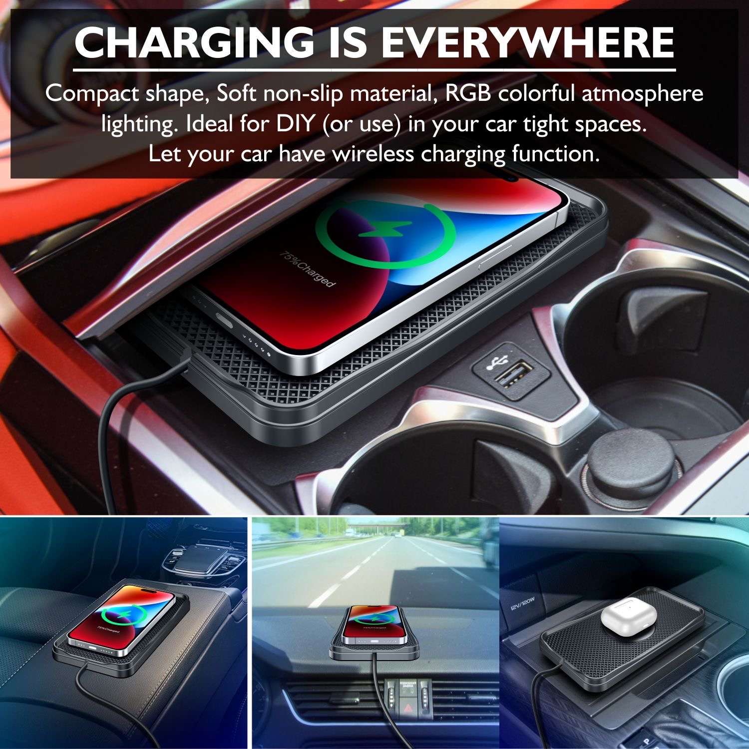 Chargeur sans fil 15W pour voi - Watch Xs8 avis et prix