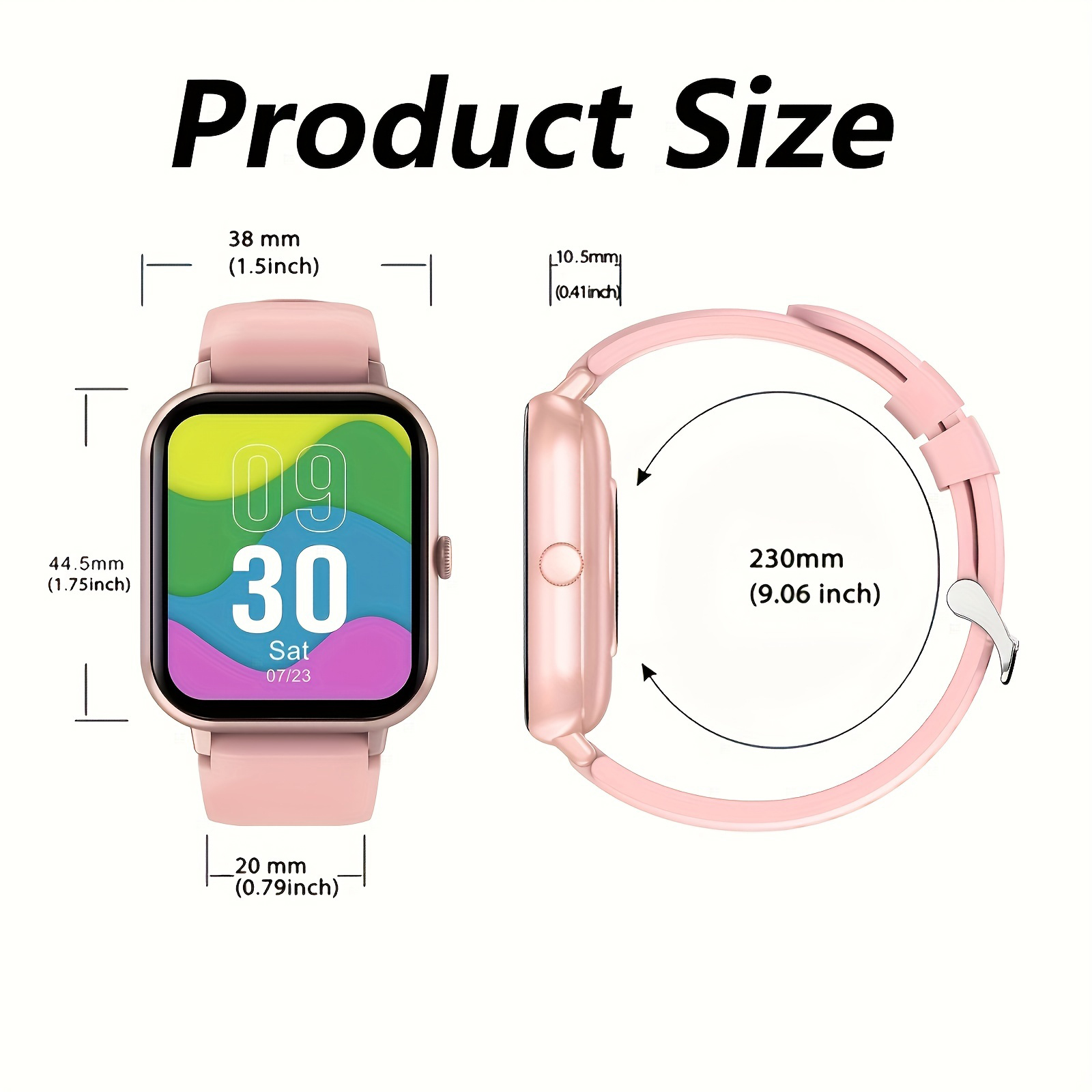 Montre intelligente de sport p - Smartwatch Iphone Watch For Men avis et prix