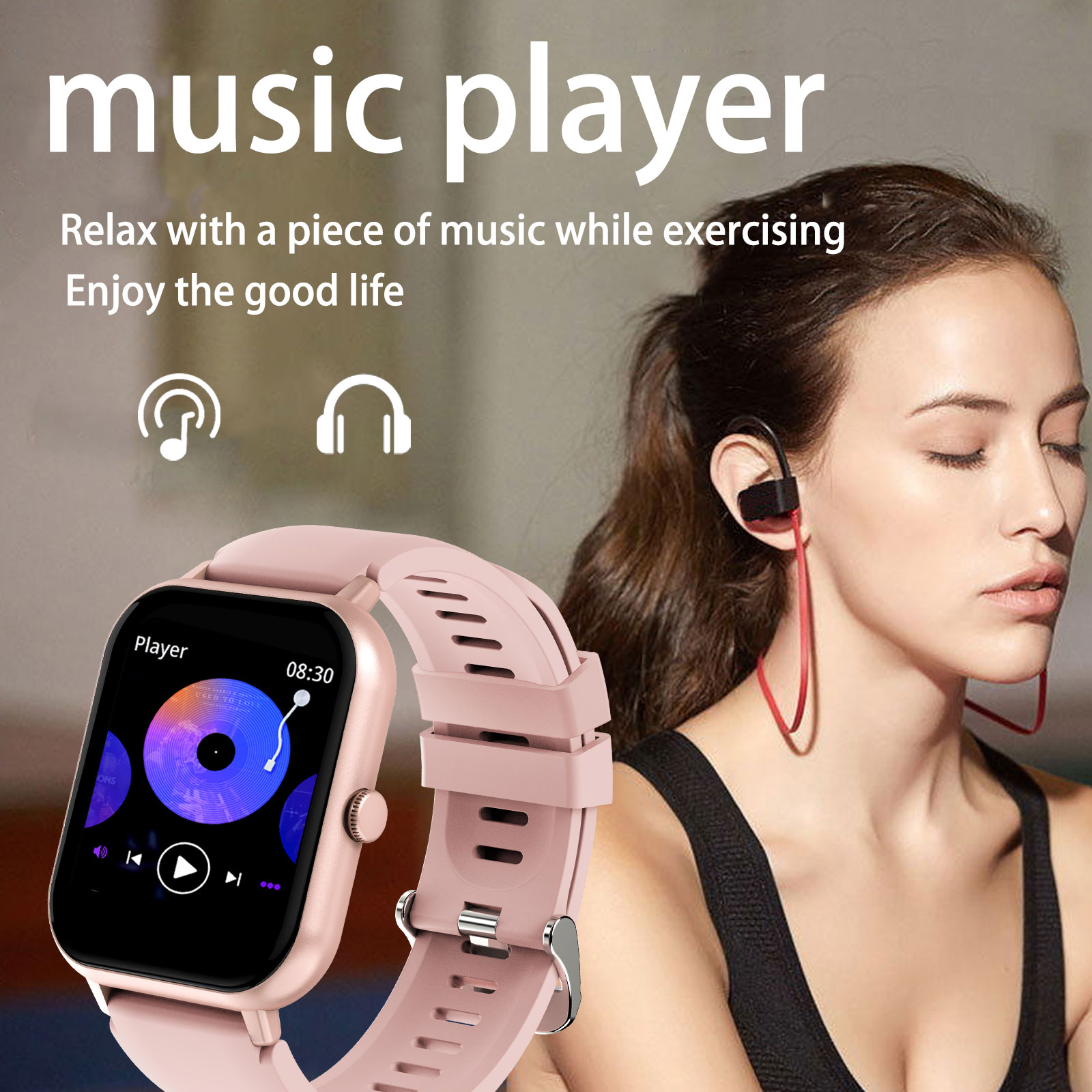 Montre intelligente de sport p - Smartwatch Iphone Watch For Men avis et prix