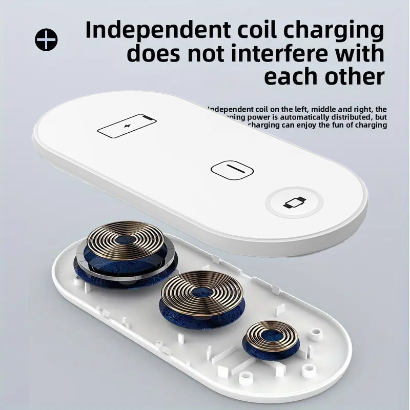 Chargeur sans fil double 3 en  - Watch Xs8 avis et prix