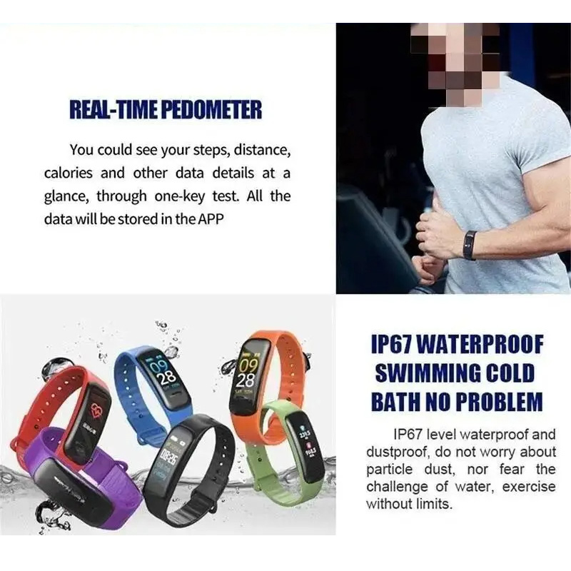 Lenovo C1 Plus montre intellig - Smartwatch Professional Watches For Men avis et prix