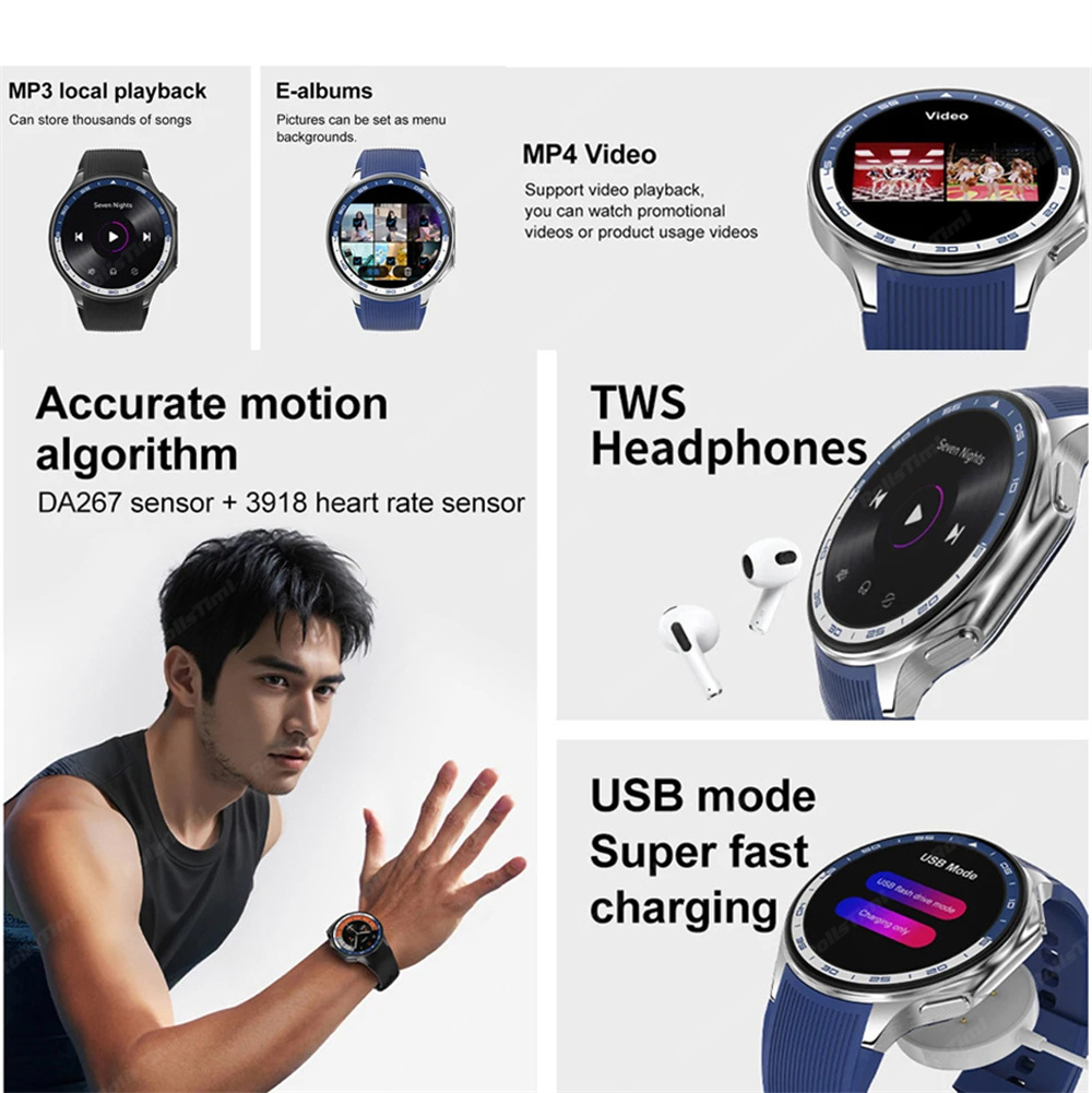 Montre connectée AMOLED pour h - Watch Watch Xs avis et prix
