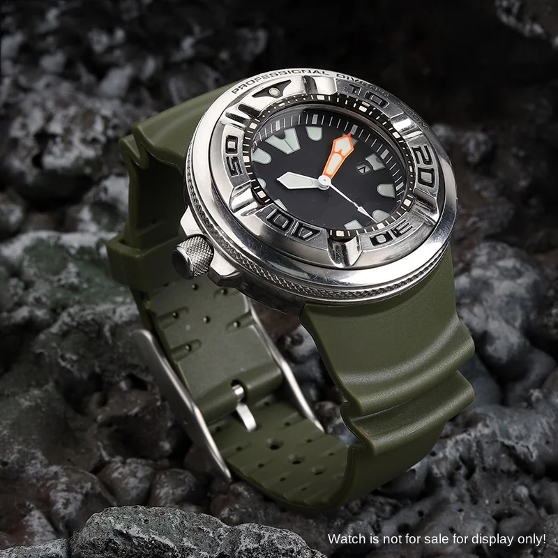 Bracelet en caoutchouc à extré - Citizen Watch Promaster avis et prix
