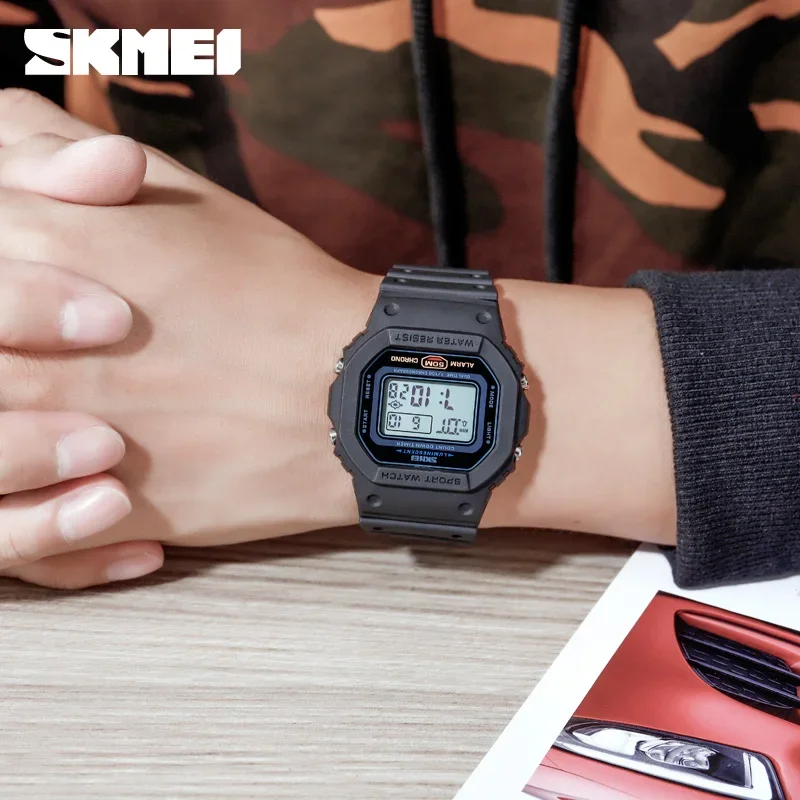 SKMEI 1628 luxe numérique homm - Tide Watch Surf avis et prix