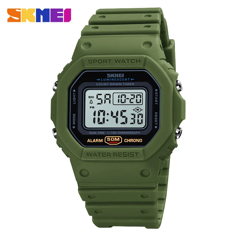 SKMEI 1628 luxe numérique homm - Tide Watch Surf avis et prix