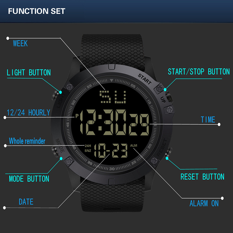 Montre de Sport militaire mult - Tide Watch Surf avis et prix