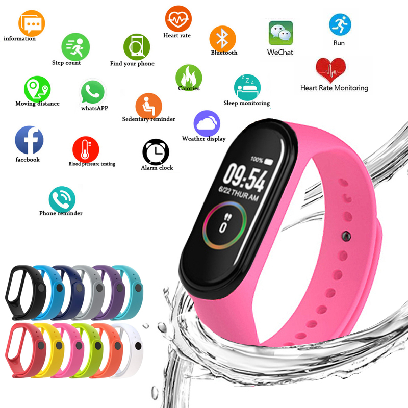 M4 montres intelligentes brace - Smartwatch Branded Watches For Women avis et prix