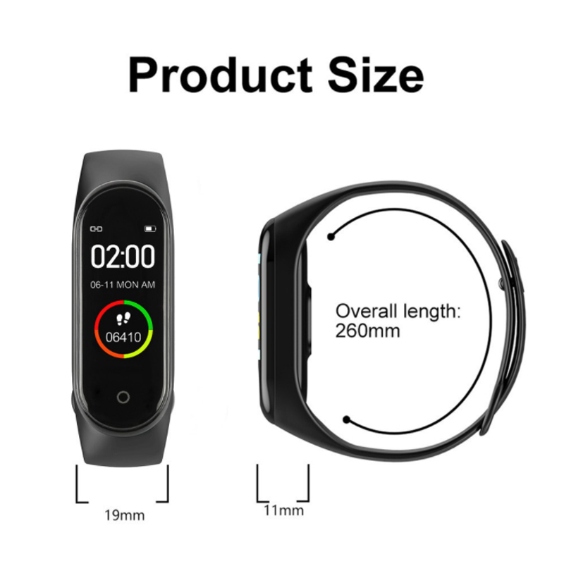 M4 montres intelligentes brace - Smartwatch Branded Watches For Women avis et prix