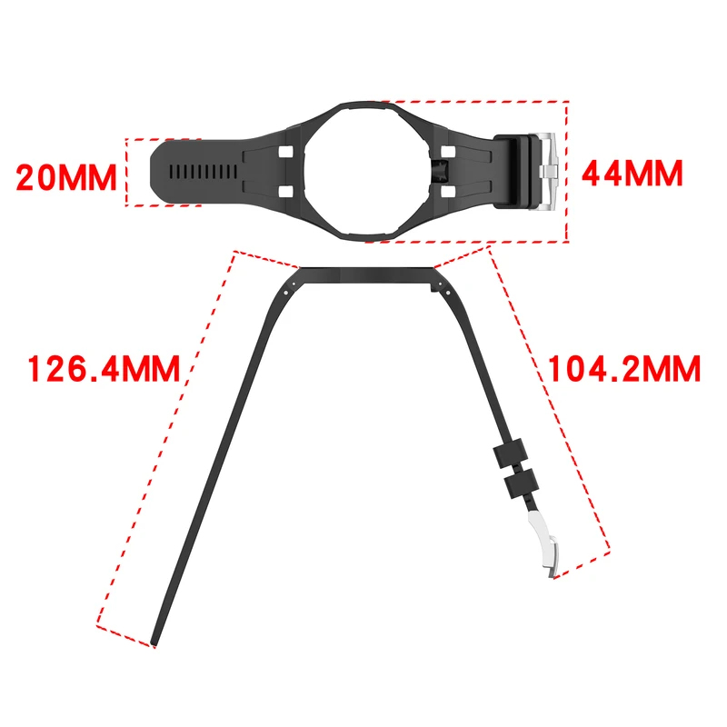 2026 Bracelet 2-en-1 en silico - Watch Watch Xs avis et prix