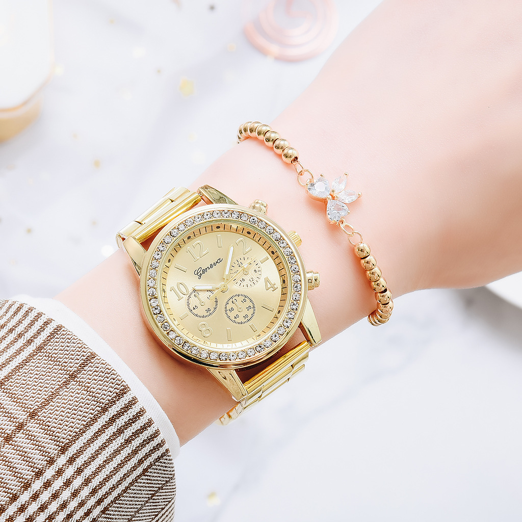 Montre femme en or genève clas - Minimalist Thin Watch avis et prix