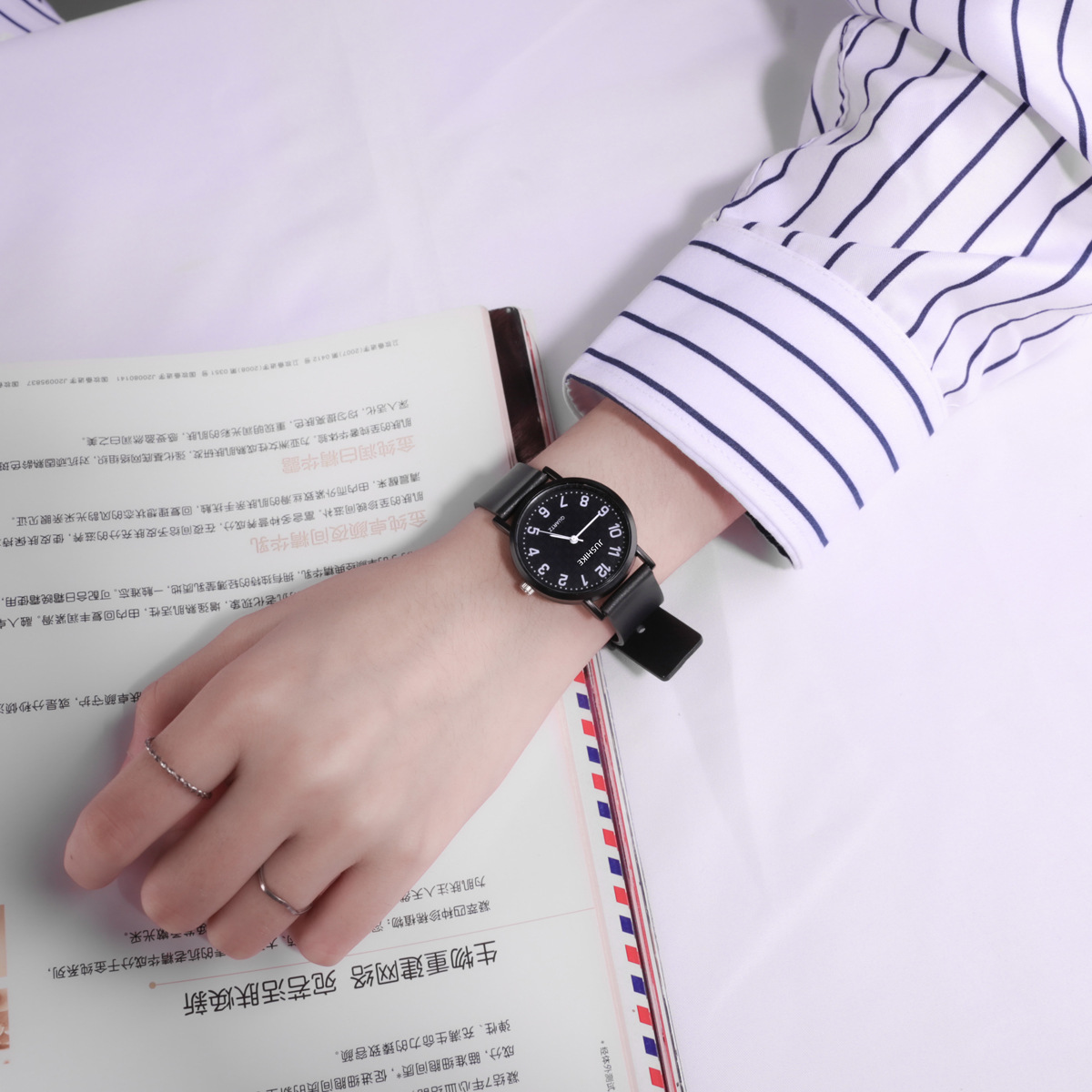 YIKAZE montre-bracelet pour fe - Minimalist Thin Watch avis et prix