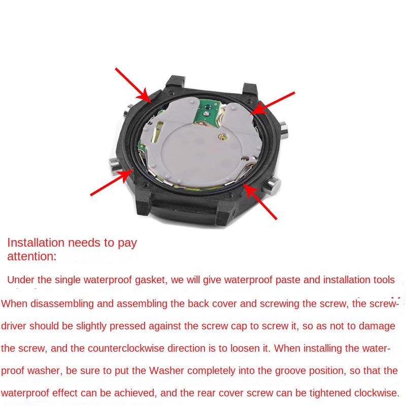 Anneau étanche de couvercle ar - Casio Watch G-Shock Dw-5600 avis et prix