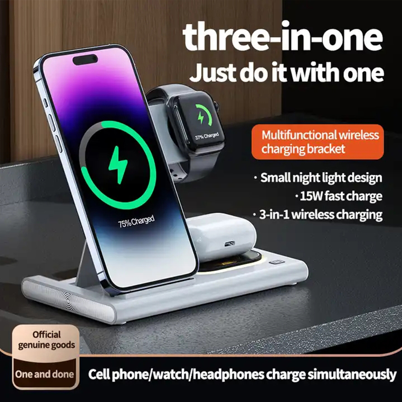 Chargeur sans fil 3 en 1 pour  - Watch Xs8 avis et prix