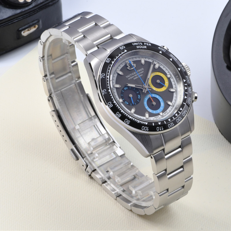 Montre tactique Frog en acier  - Solar Powered Watch avis et prix