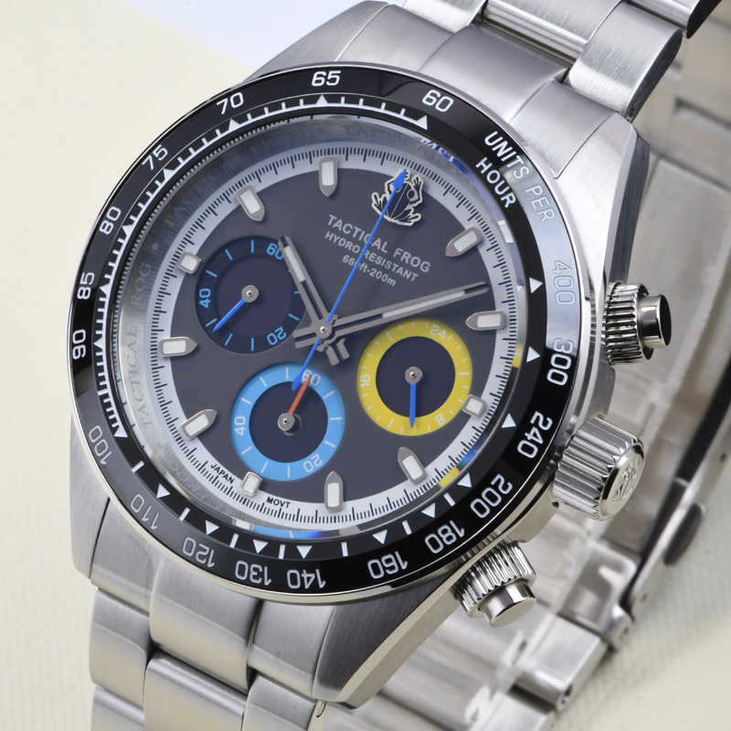 Montre tactique Frog en acier  - Solar Powered Watch avis et prix
