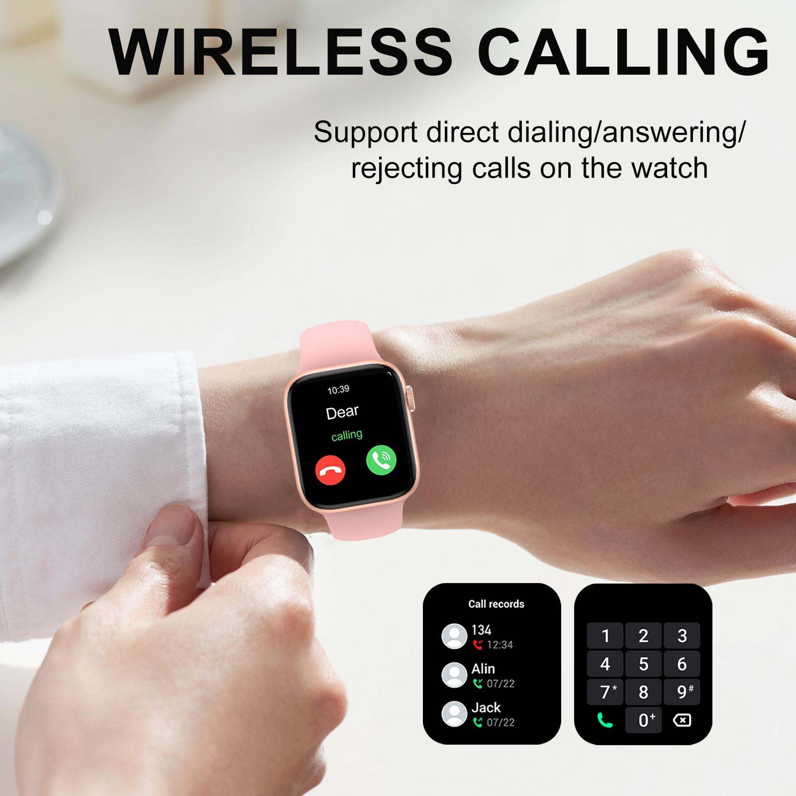 Montre intelligente, appel/cad - Smartwatch Iphone Watch For Men avis et prix