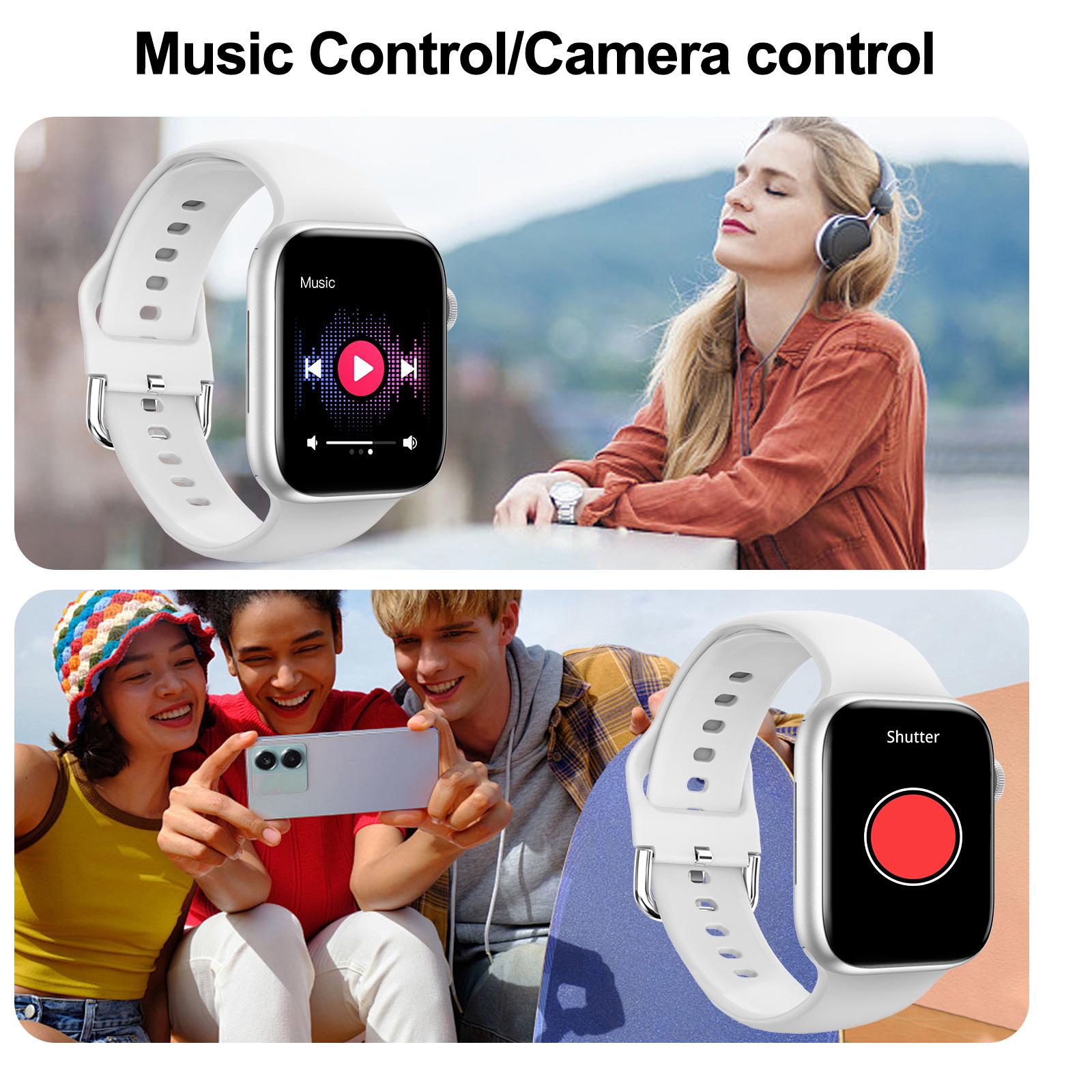 Montre intelligente, appel/cad - Smartwatch Iphone Watch For Men avis et prix