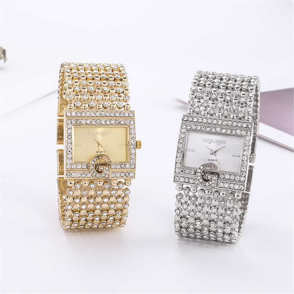 Montres carrées simples en or  - Minimalist Thin Watch avis et prix
