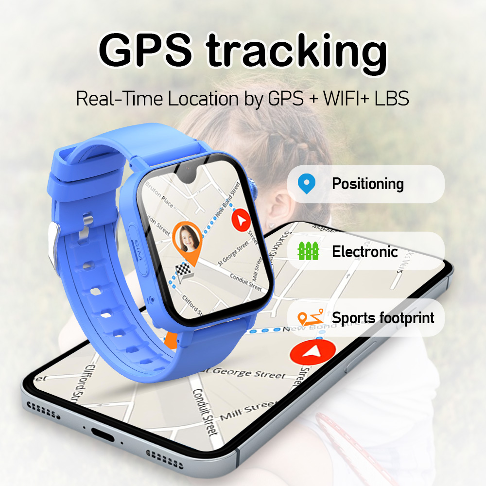 Wonlex KT36 4G montre intellig - Smartwatch Watches Kids avis et prix