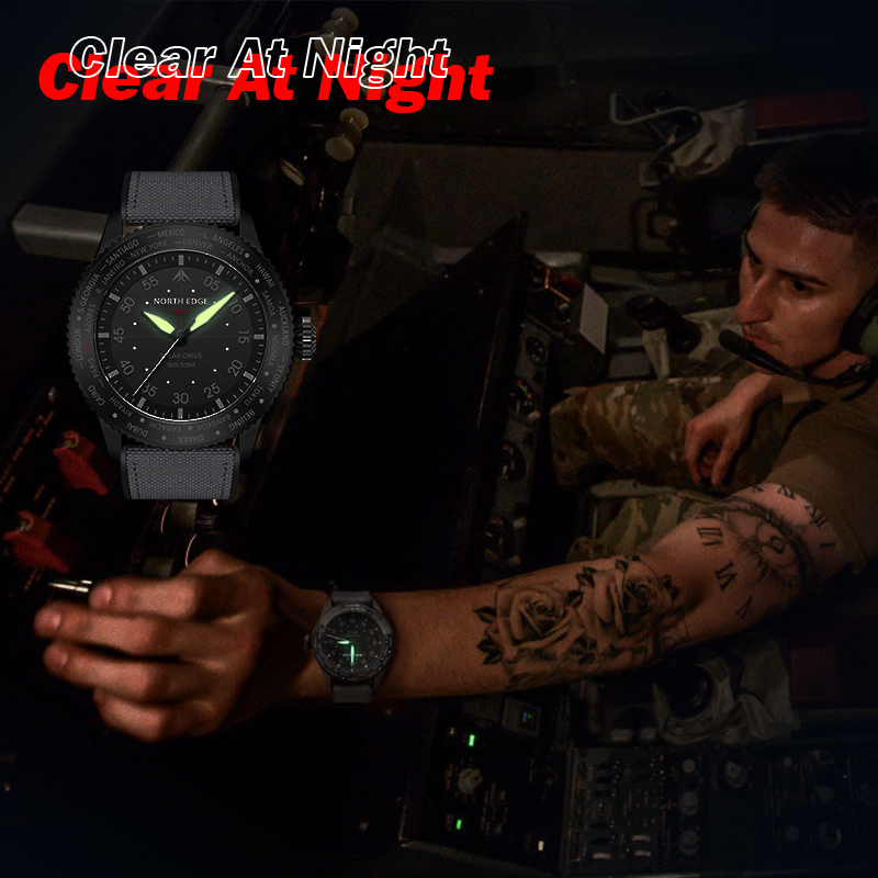 NORTH EDGE MACH Montre à quart - Solar Powered Watch avis et prix