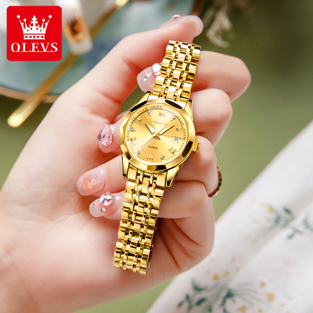 OLEVS mode montre dorée pour f - Minimalist Thin Watch avis et prix