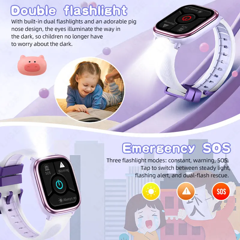 LIGE montre intelligente pour  - Smartwatch Watches Birthday Gift For Girls avis et prix
